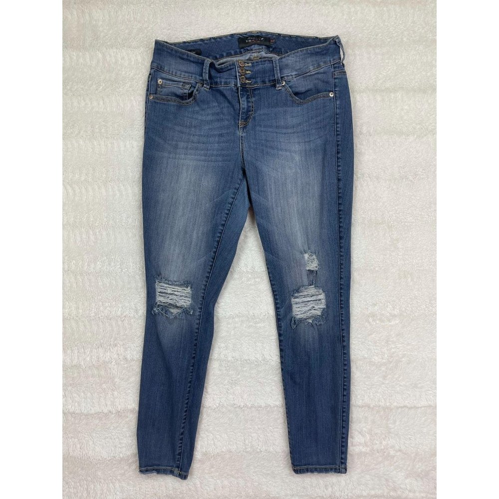 Torrid Jegging Skinny Jeans 14R Distressed